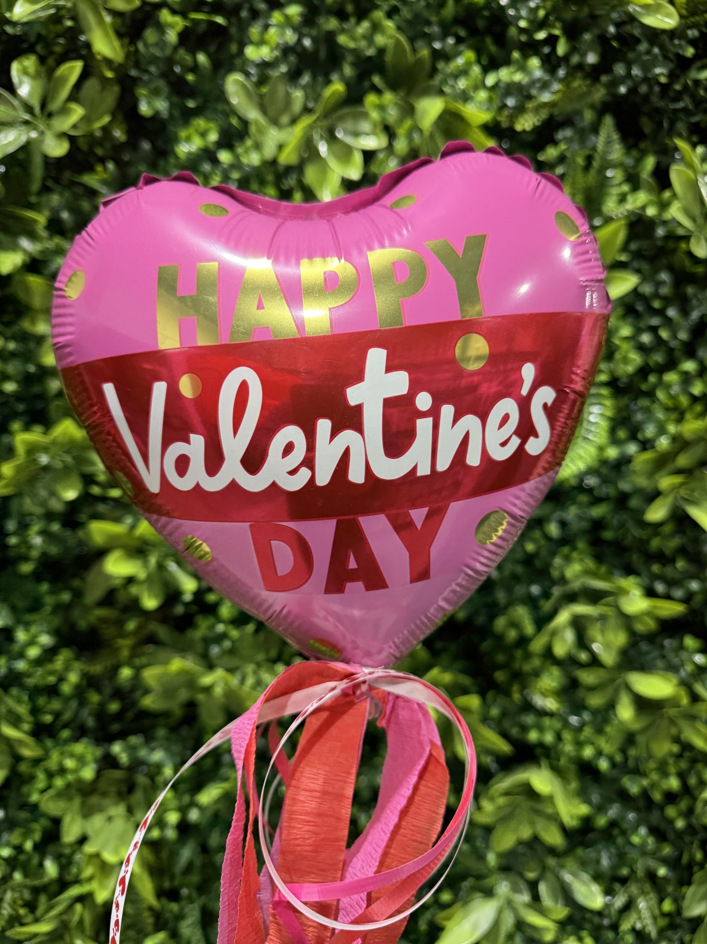 9” Happy Valentines Day Foil Balloon (flat)