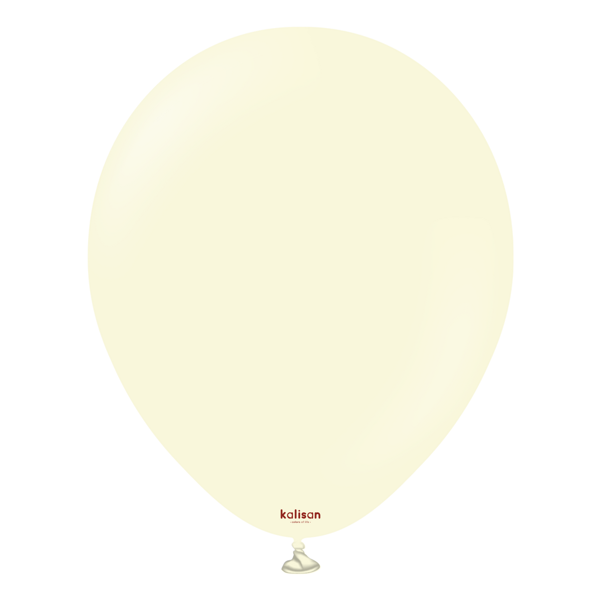 KALISAN 12" Macaron Pale Yellow (50ct)