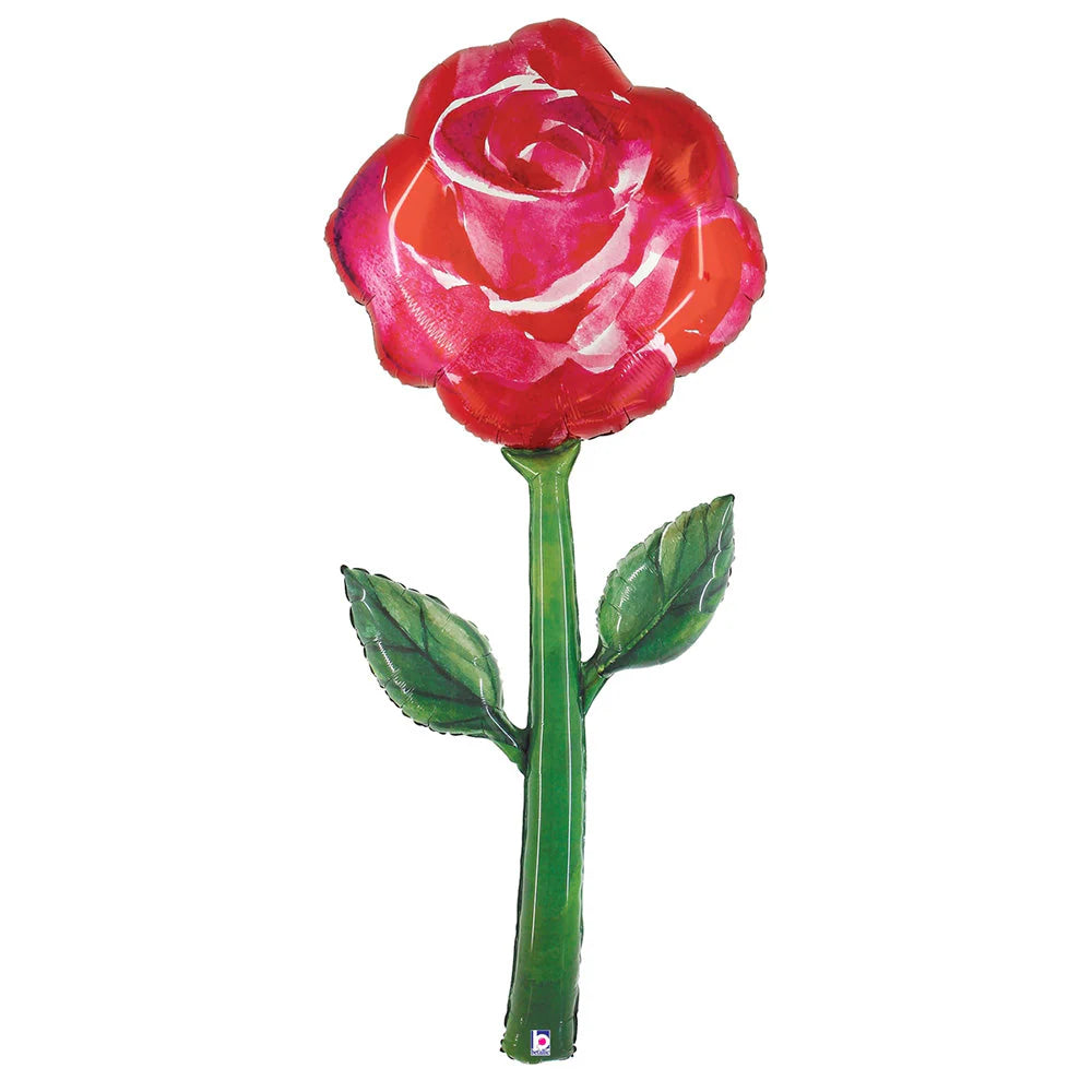 Betallic 5ft Red Rose Balloon