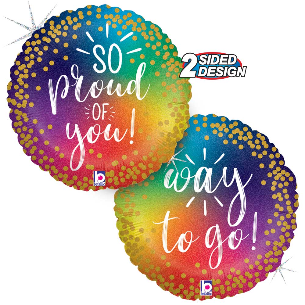 Betallic 18" So Proud Rainbow (FLAT)