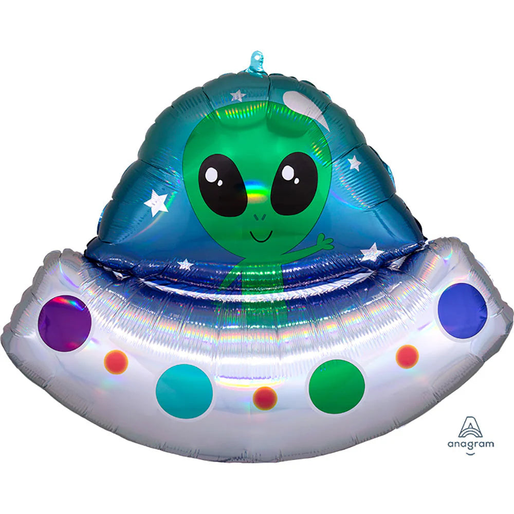 Anagram 28" Alien Space Ship Balloon