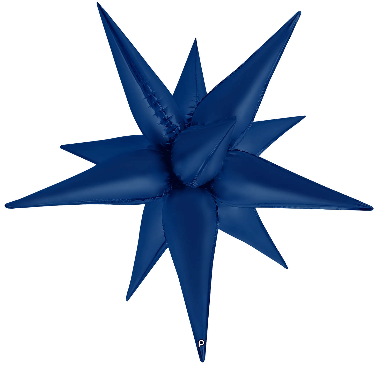 40" Navy Blue Satin Starburst