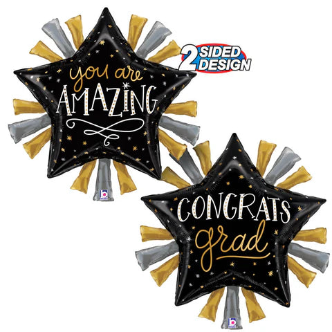 Betallic 30" Satin Metallic Grad Star