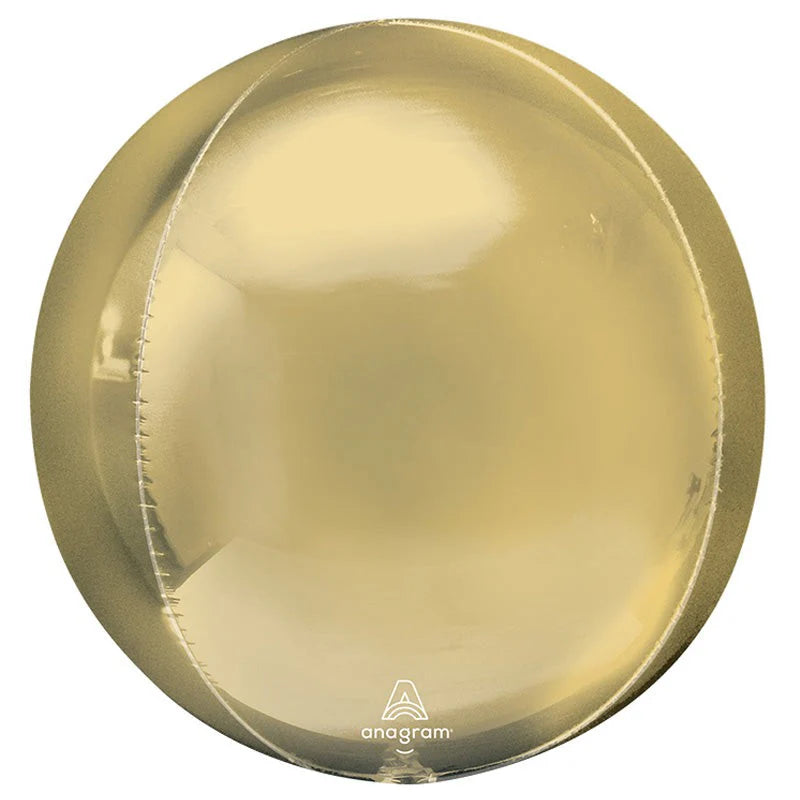 Anagram 21" White Gold Jumbo Orbz (FLAT)