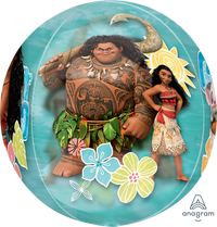 Anagram 15" Moana Orbz Balloons