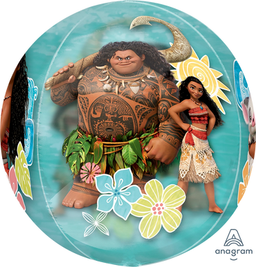 Anagram 15" Moana Orbz Balloons