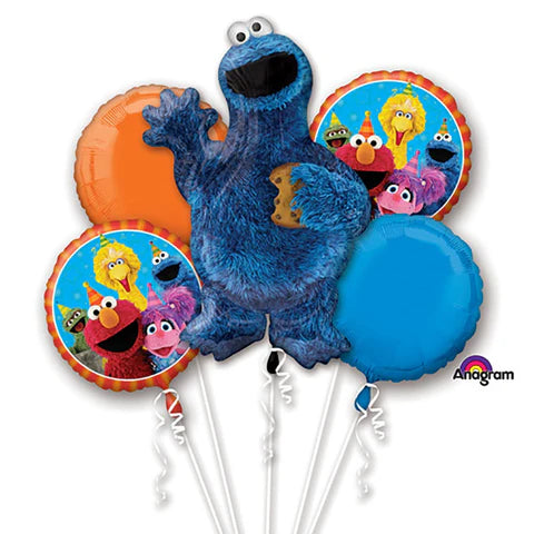 Anagram Sesame Street Cookie Monstera Bouquet