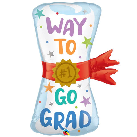 Qualatex 36" Way To Go Grad