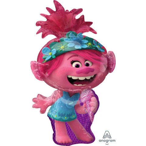 Anagram 37" Trolls World Tour Poppy Balloon