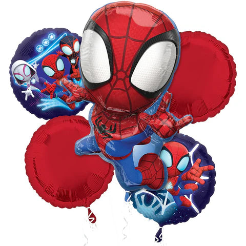 Anagram Spidey & His Amazing Friends Balloon Bouquet  5ct