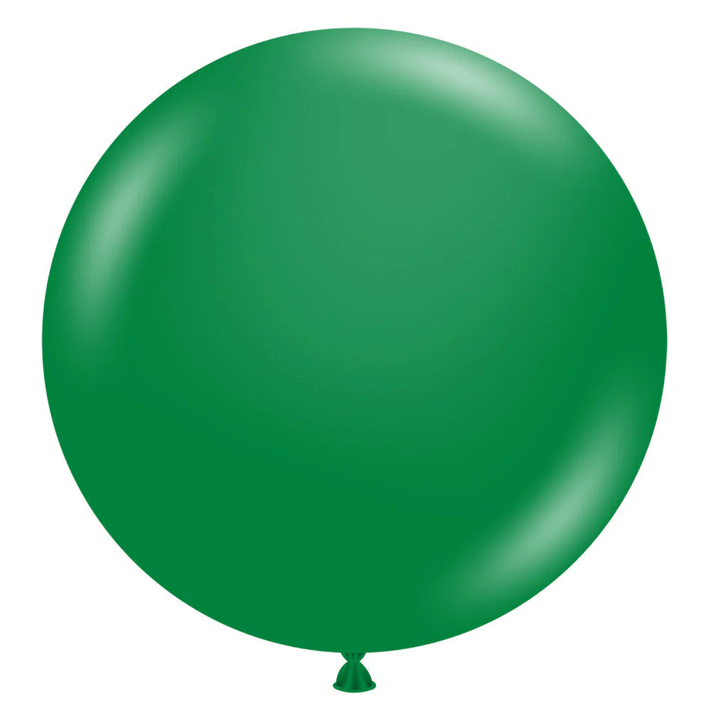 Tuftex 17" Latex Crystal Emerald Green 50ct