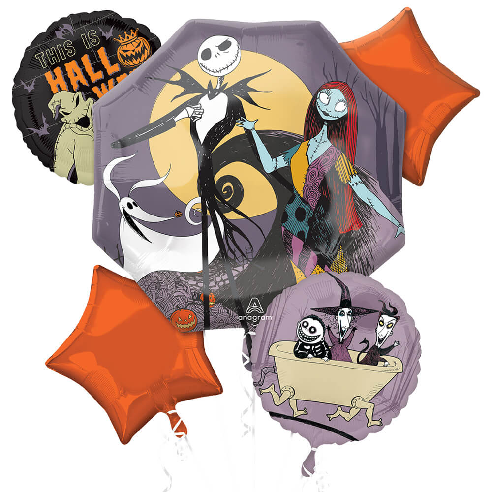 Anagram Nightmare Before Christmas Bouquet Foil Balloon