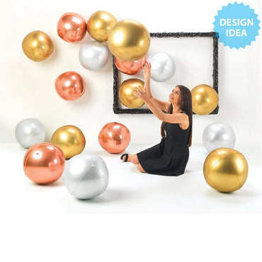 Betallic 11" Gold Globe