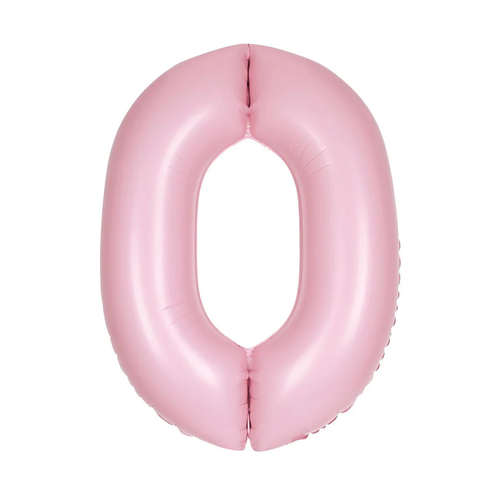 Party America 34" Pastel Pink Jumbo Numbers