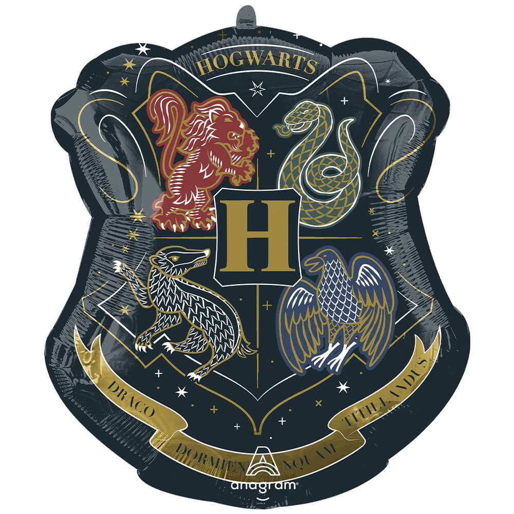 Anagram 22" Harry Potter Hogwarts Crest Balloon
