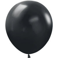 Sempertex 18" Deluxe Black Latex Balloons 25ct