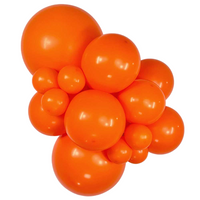 Betallatex 18" Fashion Orange Latex Balloon 25ct