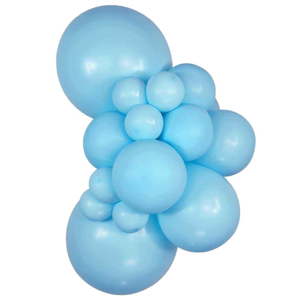 Sempertex 18" Pastel Matte Blue 25ct