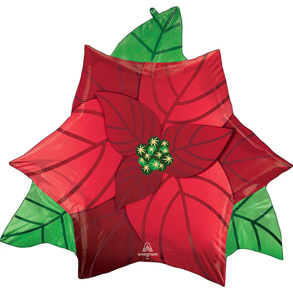 Anagram 26" Satin Infused Poinsettia
