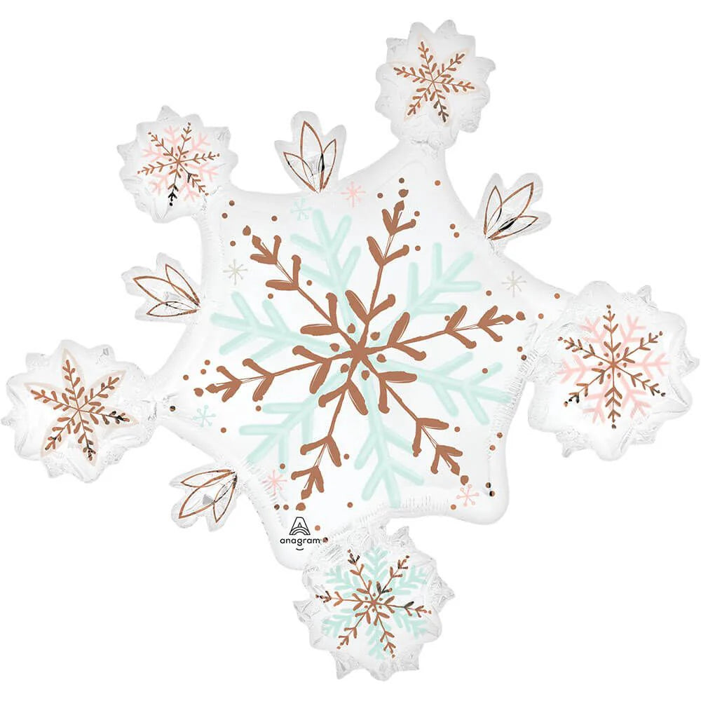 Anagram 32" Satin Winter Wonderland Snowflake