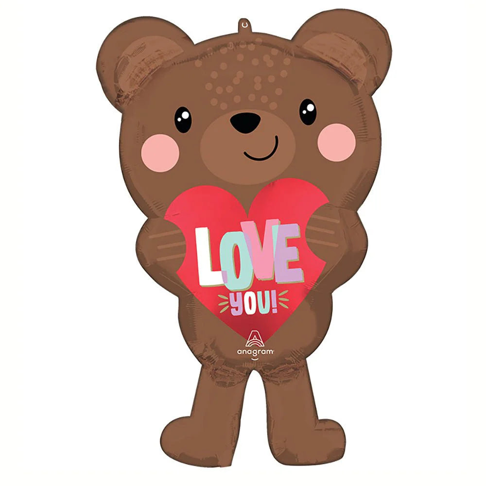 Anagram 30" Satin Love Bear