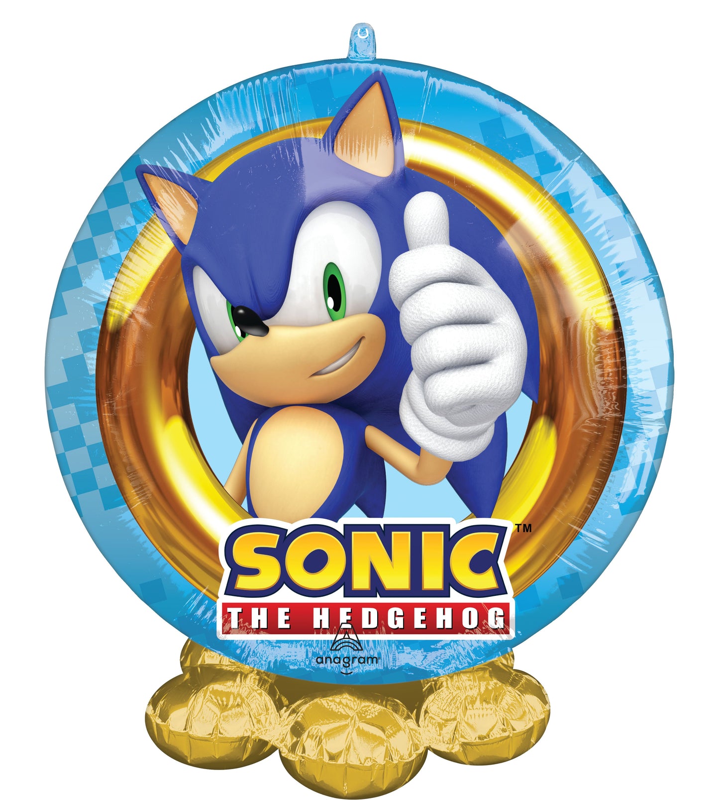 Anagram 20" Frillz Sonic The Hedgehog Balloon (AIR-FILL / HELIUM)