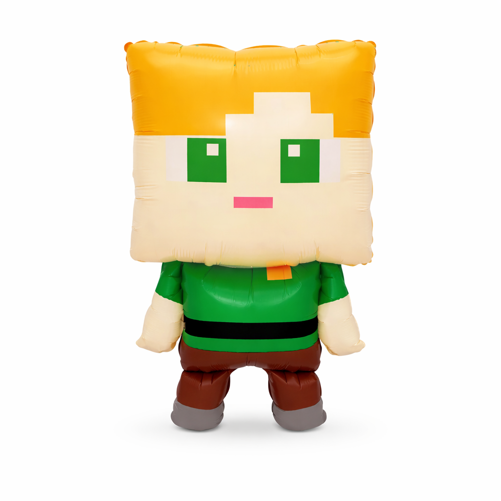 34" Alex Pixel Game Foil Balloon