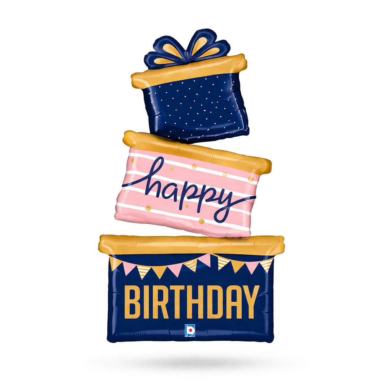 Betallic 37"Navy Birthday Gift Trio