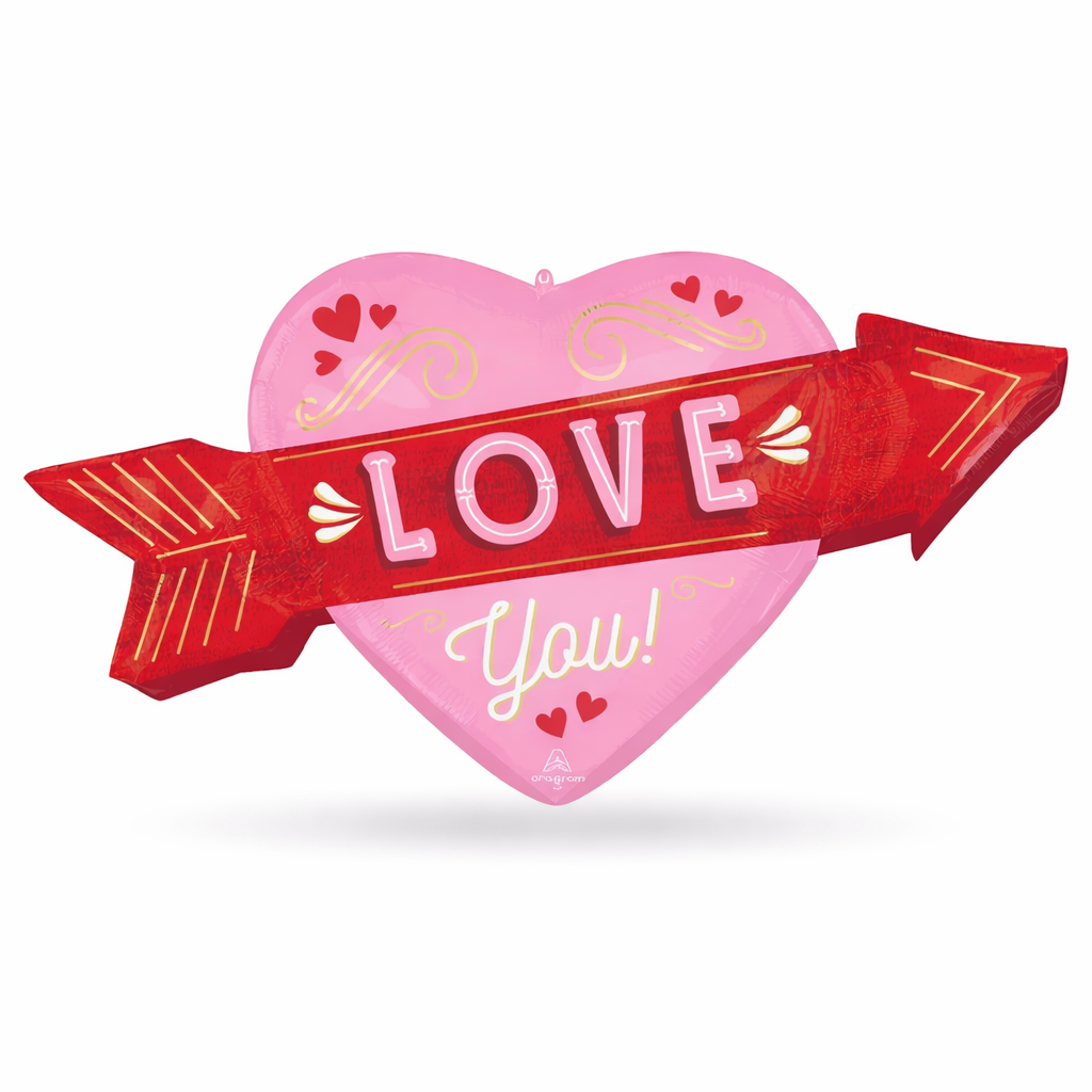 Betallic 42" Retro Love Arrow