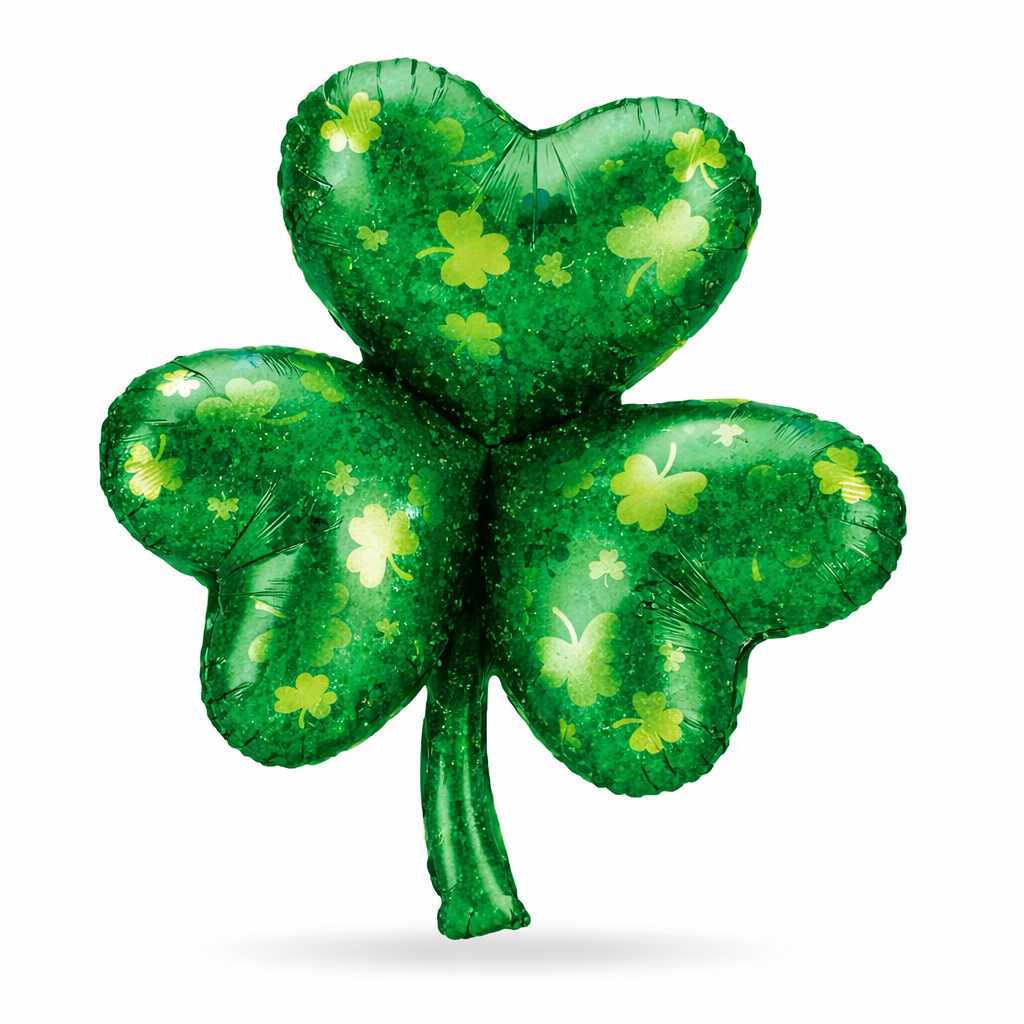 Betallic 32" Green Shamrock / Holographic