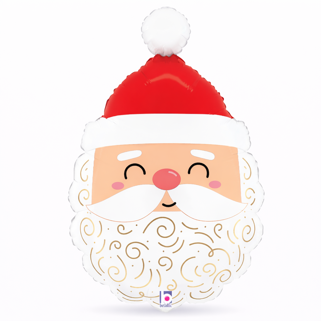 Betallic 25” Joyful Santa Foil Balloon