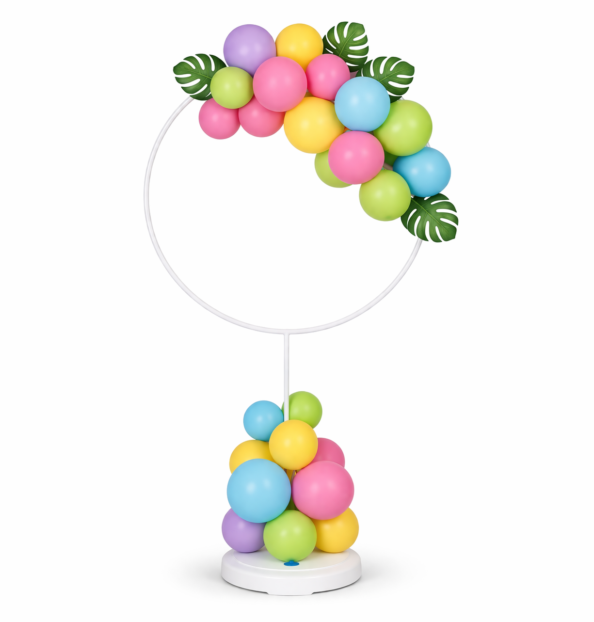 Plastic Round Circle Display Stand B410P