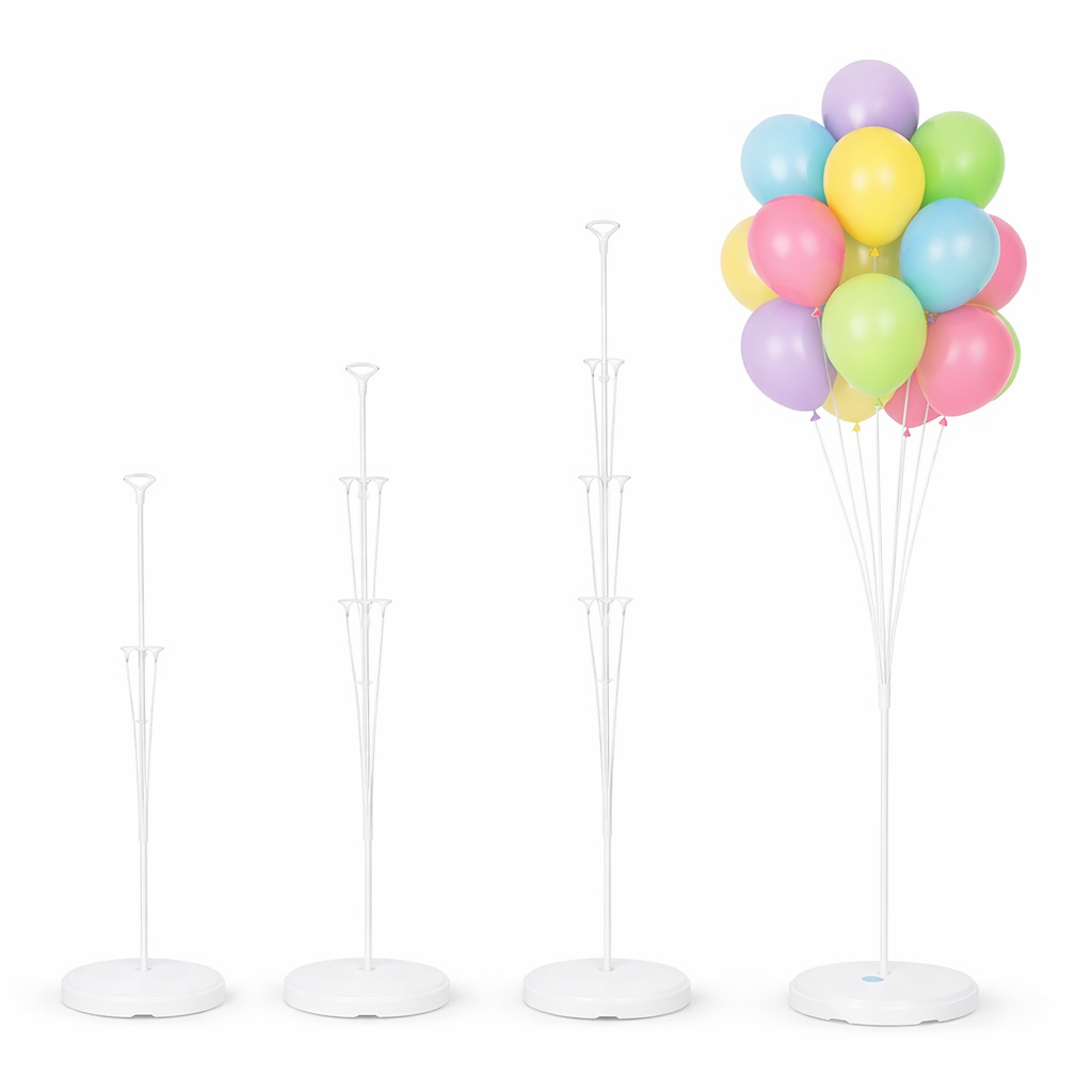 B438C Plastic Balloon Display Column