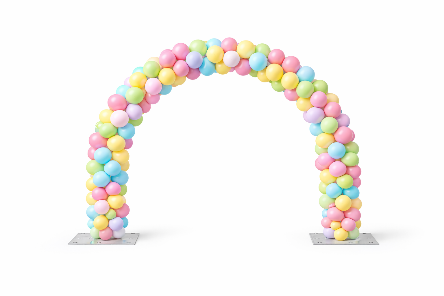 Big Metal Balloon Arch B429A + Stand with poles