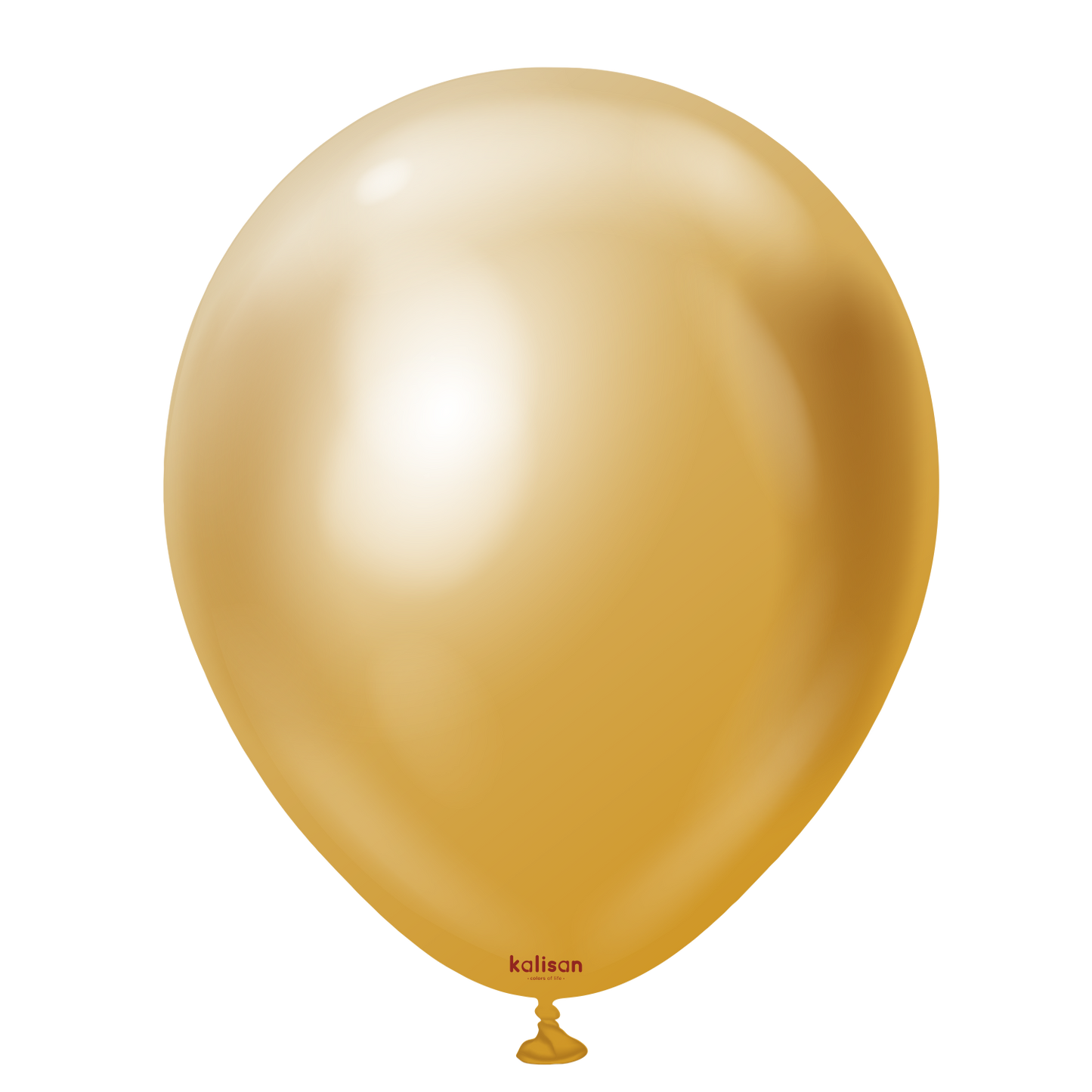 KALISAN 12” Mirror Gold Latex 50ct
