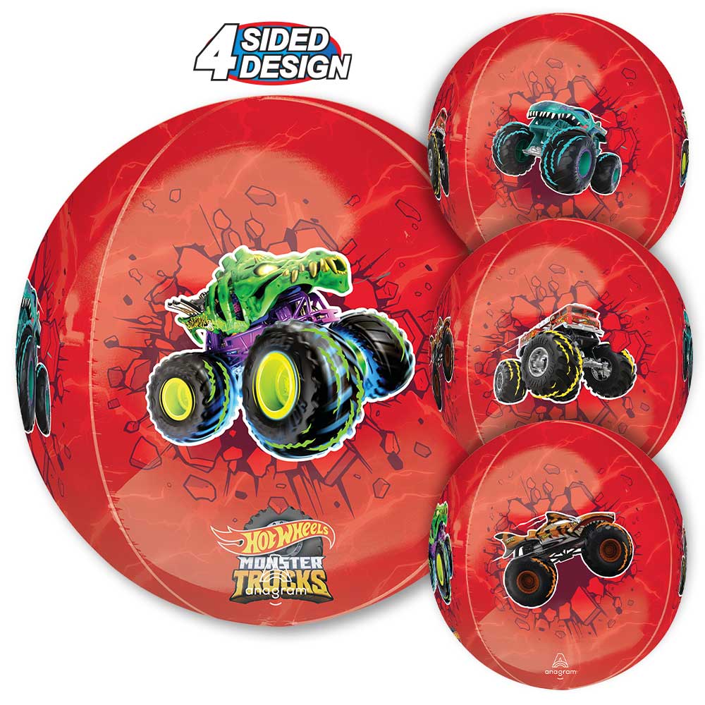 Anagram 15" Hot Wheels Monster Trucks