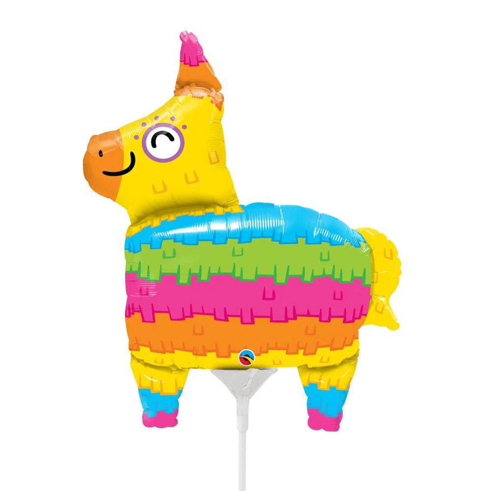 Qualatex 14" Rainbow Pinata Mini Shape (AIR-FILL ONLY / FLAT)