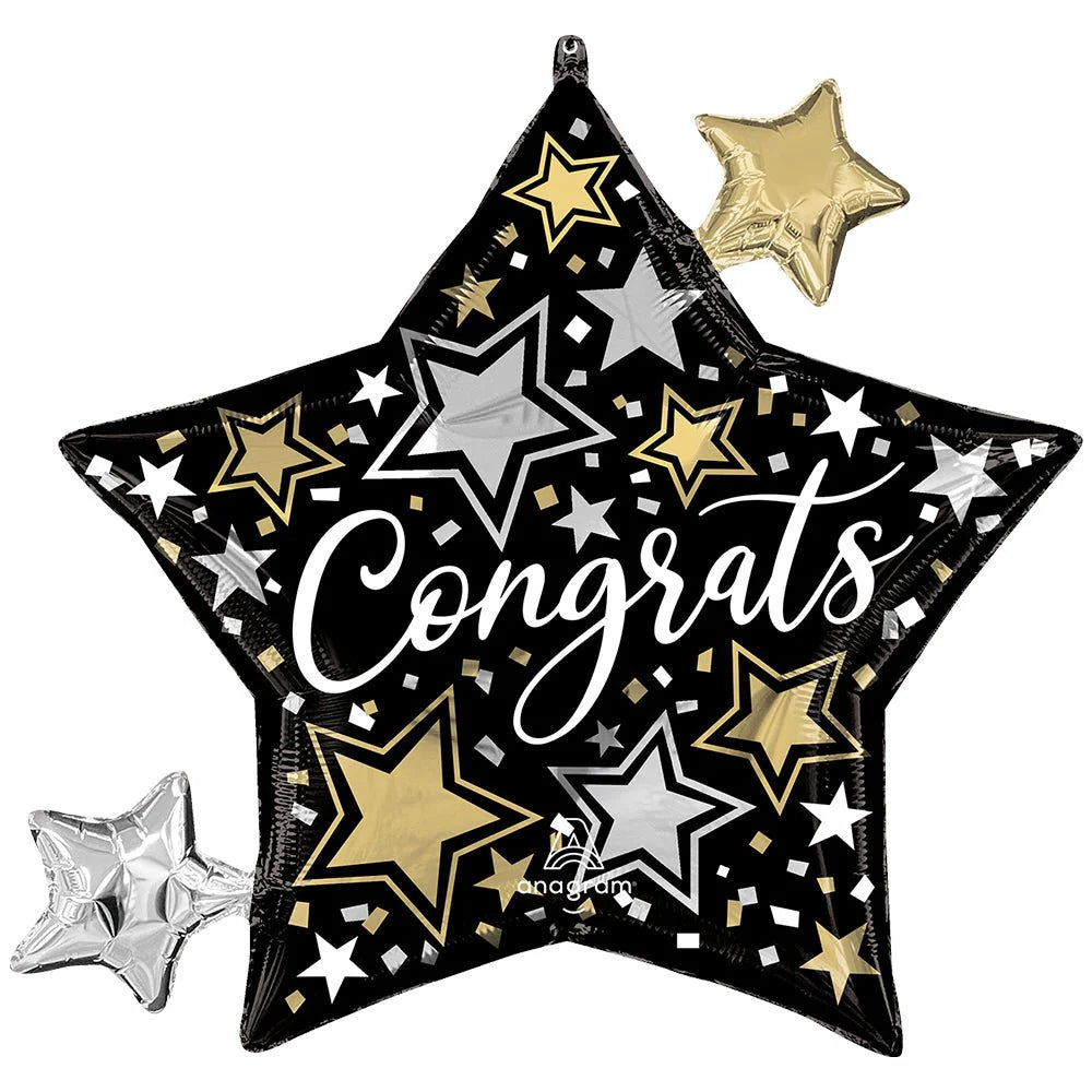 Anagram 25" Congrats Stars