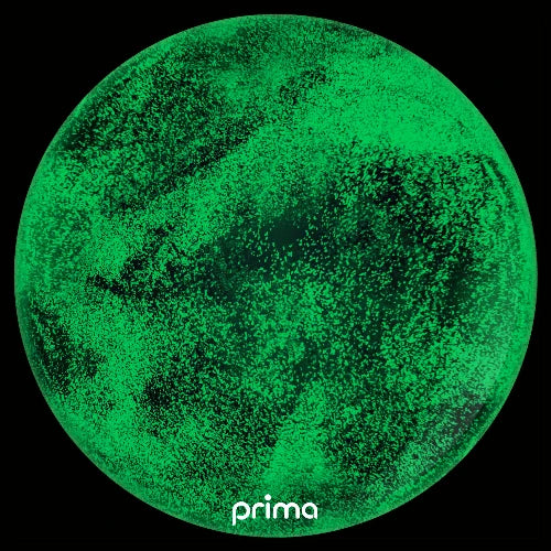 PRIMA 20" Green Glow In The Dark Glitter Clear Sphere™