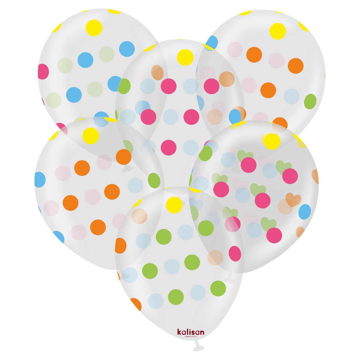 KALISAN 12" Polka Dots (25ct)