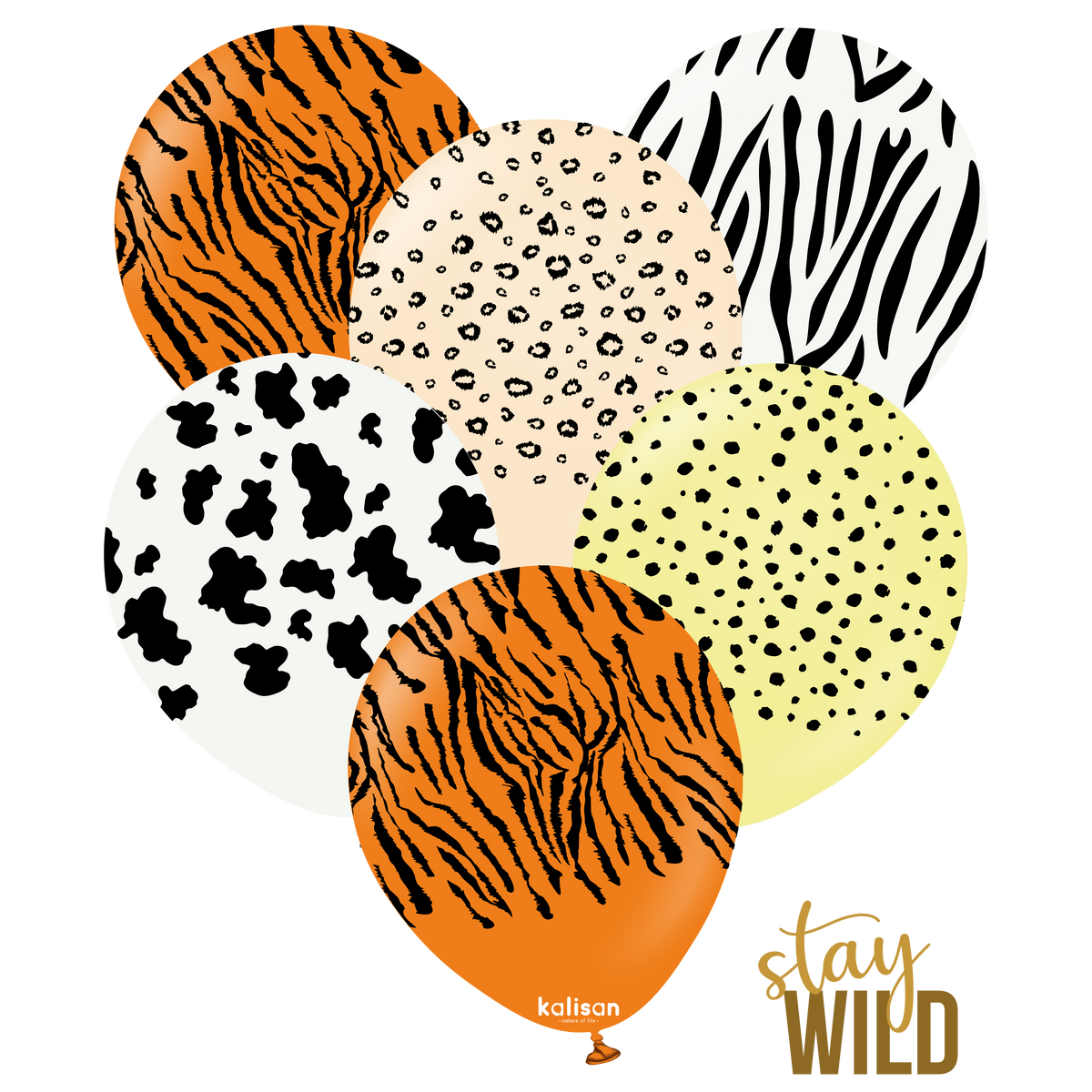 KALISAN 12" Safari Theme (25ct)