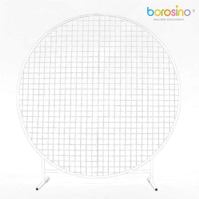 Borosino B458-1M Round Mesh Arch  (3.28FT)-White