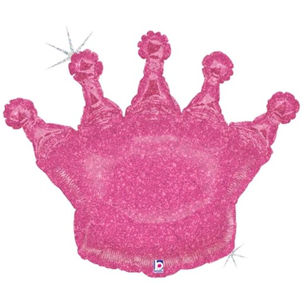 Betallic 36" Glittering Crown Balloon