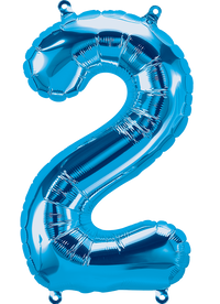 Party America 16" Blue Numbers