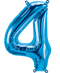Party America 16" Blue Numbers