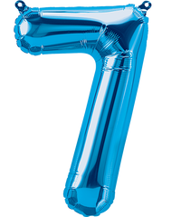 Party America 16" Blue Numbers