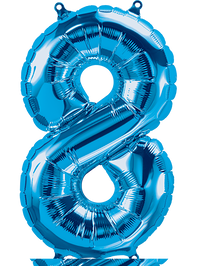 Party America 16" Blue Numbers