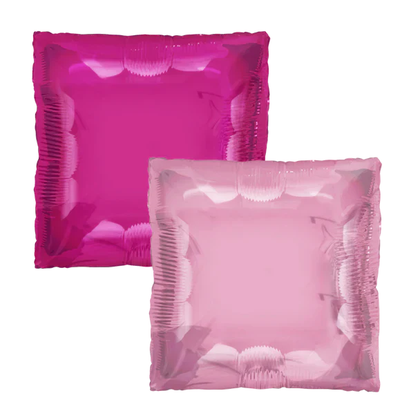 TUFTEX 24" Pink & Hot Pink Square