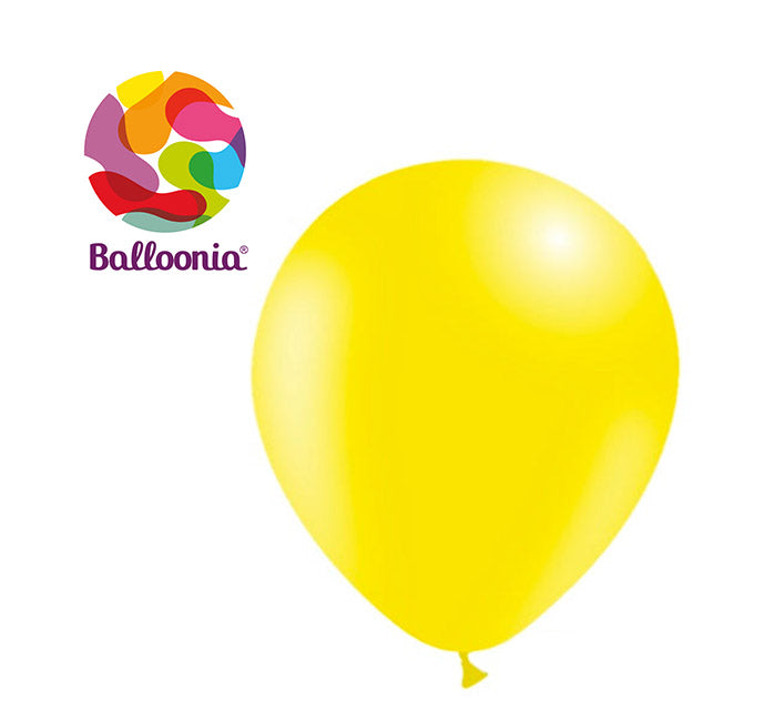 Balloonia 12" Latex Lemon 50ct