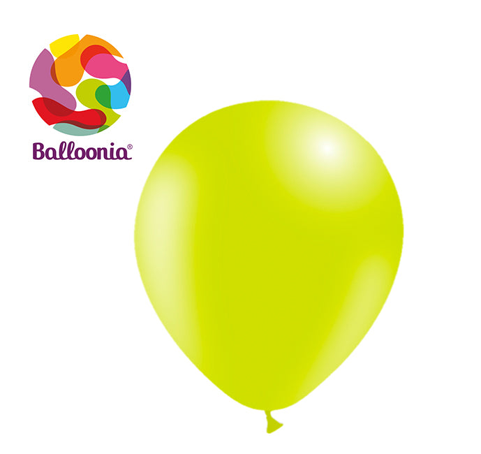 Balloonia 12" Latex Lime Green 50ct